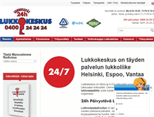 Tablet Screenshot of lukkokeskus.fi